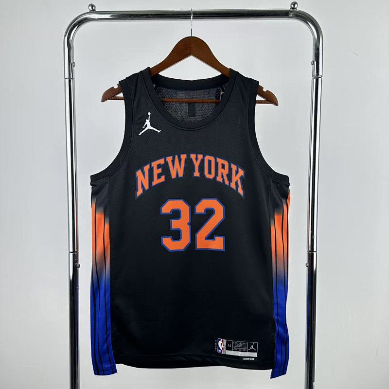 Maillot New York Knicks Statement Edition 2025-26 - Noir