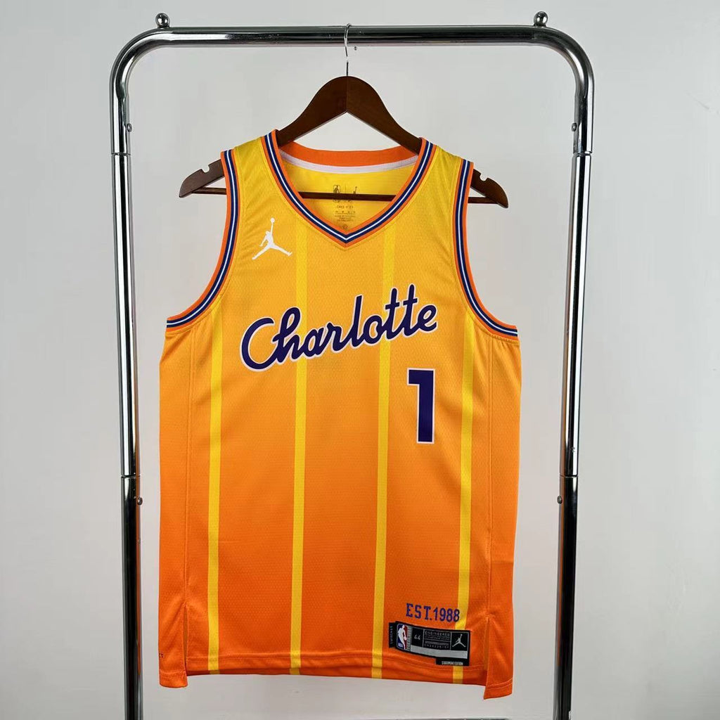 Maillot Charlotte Hornets City Edition 2025-26 - Orange