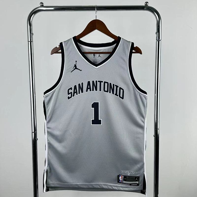 Maillot San Antonio Spurs Statement Edition 2025-26 - Argent
