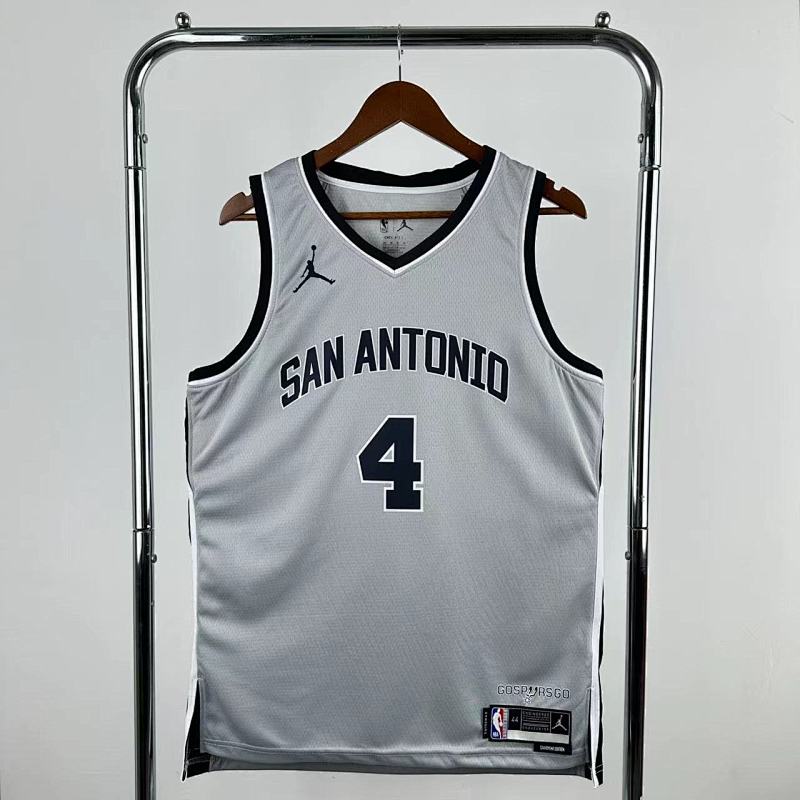 Maillot San Antonio Spurs Statement Edition 2025-26 - Argent