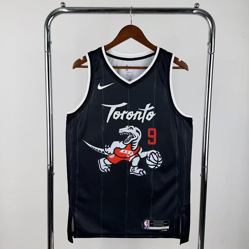 Maillot Toronto Raptors City Edition 2025-26 - Noir