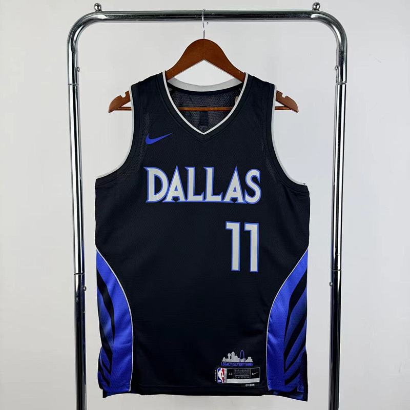 Maillot Dallas Mavericks City Edition 2025-26 - Noir