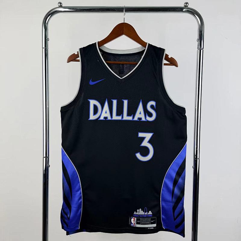 Maillot Dallas Mavericks City Edition 2025-26 - Noir