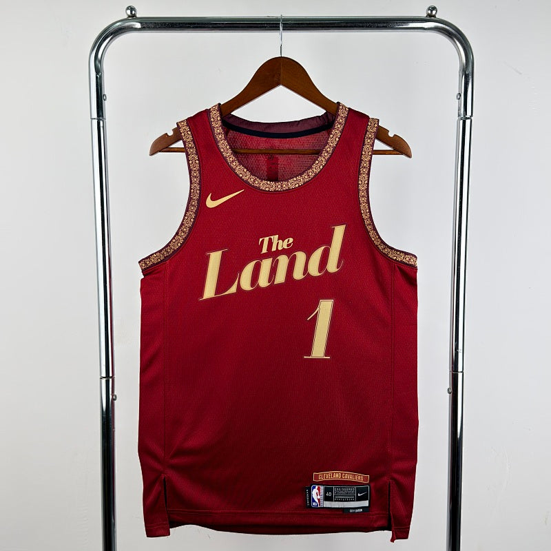 Maillot Cleveland Cavaliers City Edition 2023-24 Playbill - Bordeaux