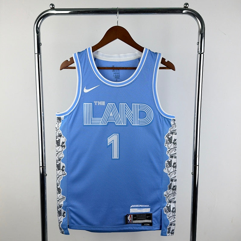 Maillot Cleveland Cavaliers City Edition 2024-25 Museum of Art - Bleu