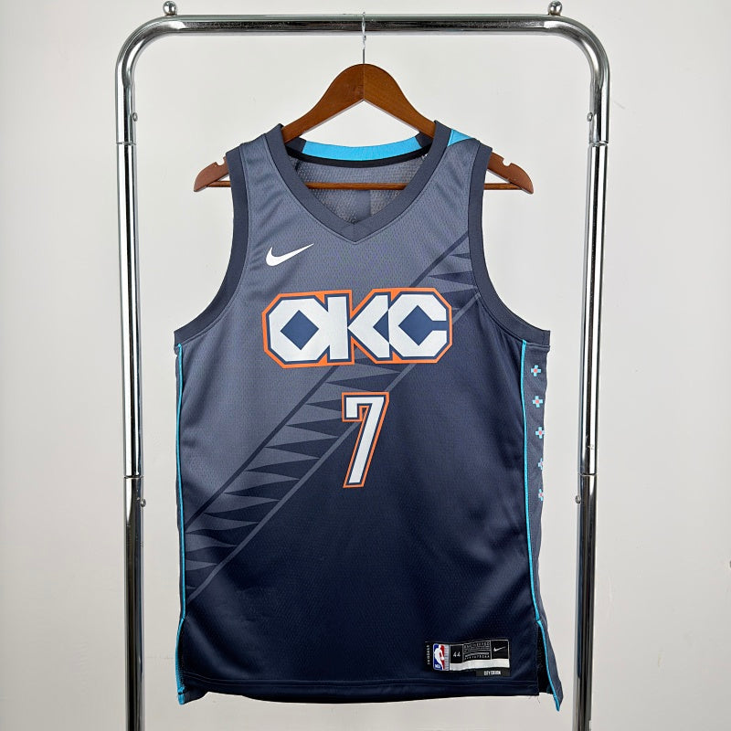 Maillot Oklahoma City Thunder City Edition 2025-26 - Bleu marine