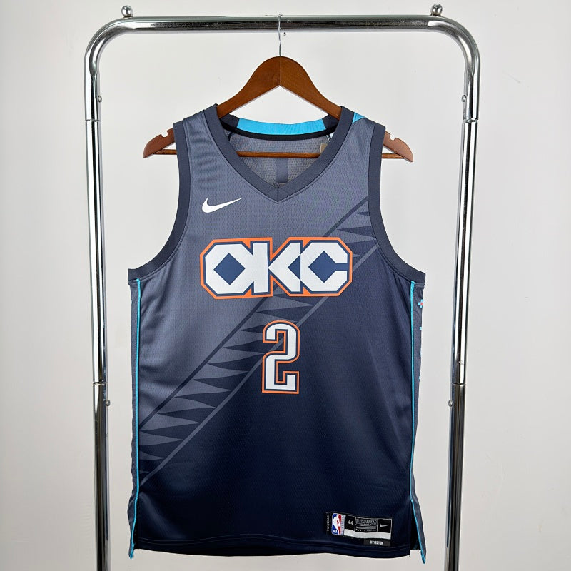 Maillot Oklahoma City Thunder City Edition 2025-26 - Bleu marine