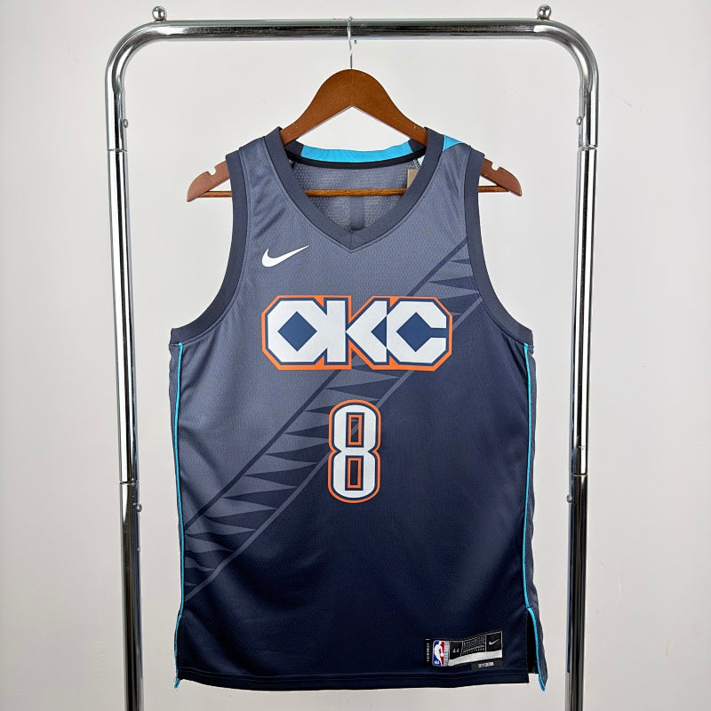 Maillot Oklahoma City Thunder City Edition 2025-26 - Bleu marine