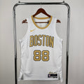 Maillot Boston Celtics City Edition 2025-26 - Blanc et or