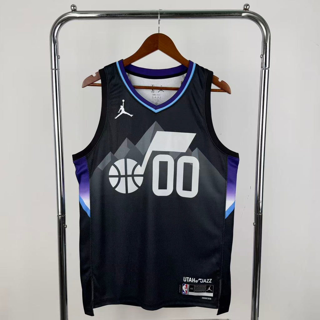 Maillot Utah Jazz Statement Edition Mountain Basketball - Noir