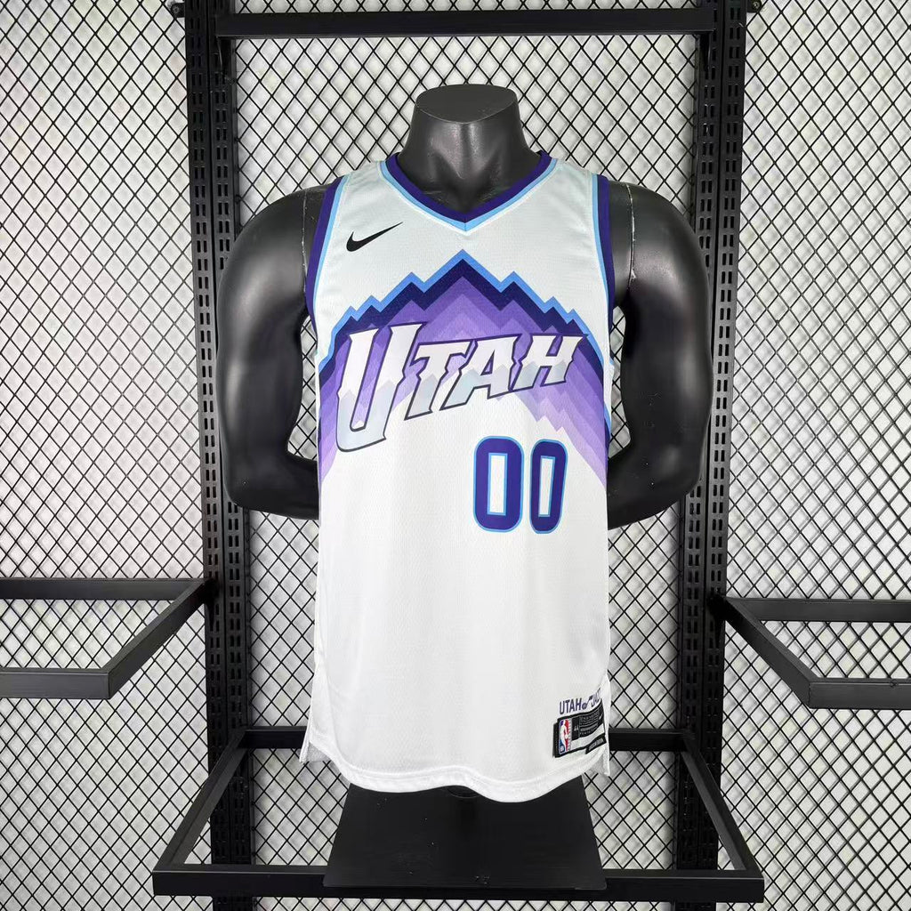 Maillot Utah Jazz Association Edition 2025-26 Mountain Basketball - Blanc