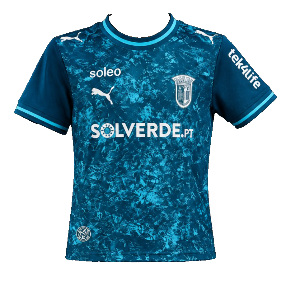 Maillot Braga Enfant Extérieur 26-27, bleu, vue de face