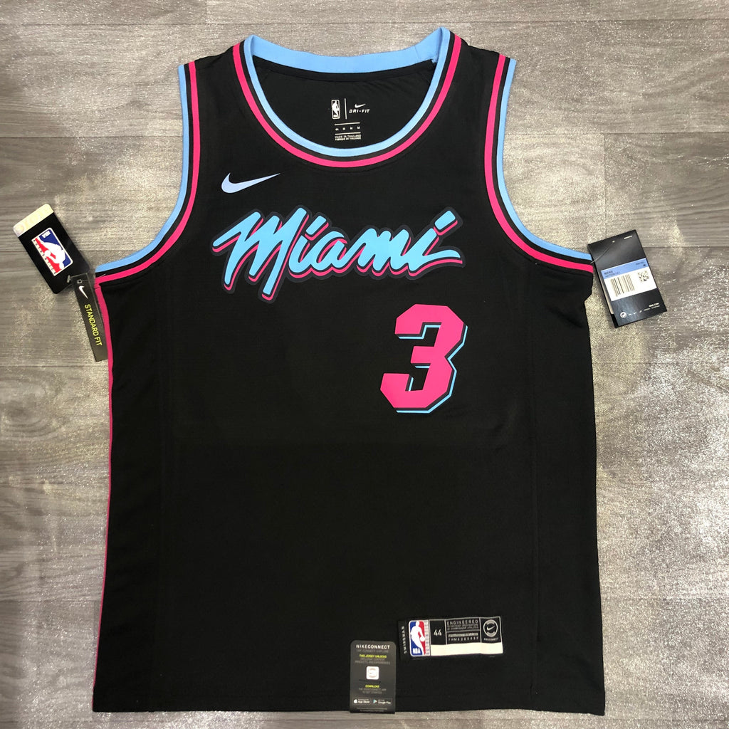 Maillot Miami Heat City Edition 2018-19 Vice Nights - Noir