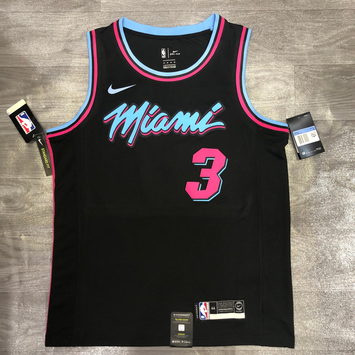 Maillot Miami Heat City Edition 2018-19 Vice Nights - Noir
