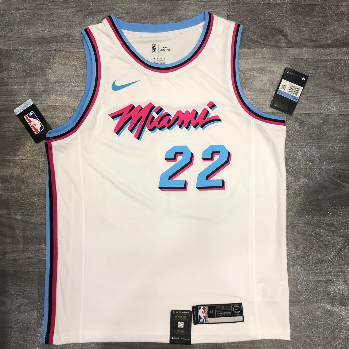 Maillot Miami Heat City Edition 2017-18 Vice - Blanc