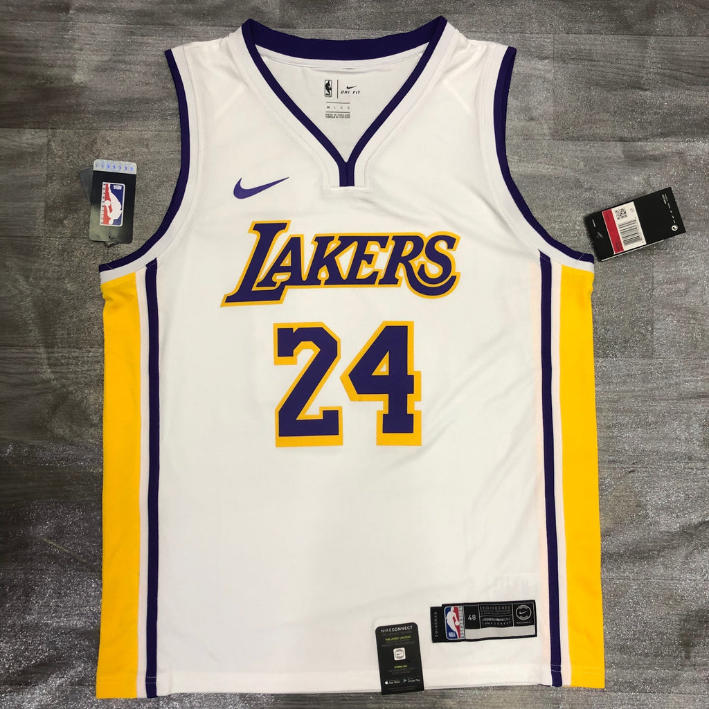 Maillot Los Angeles Lakers Association Edition Col V - Blanc