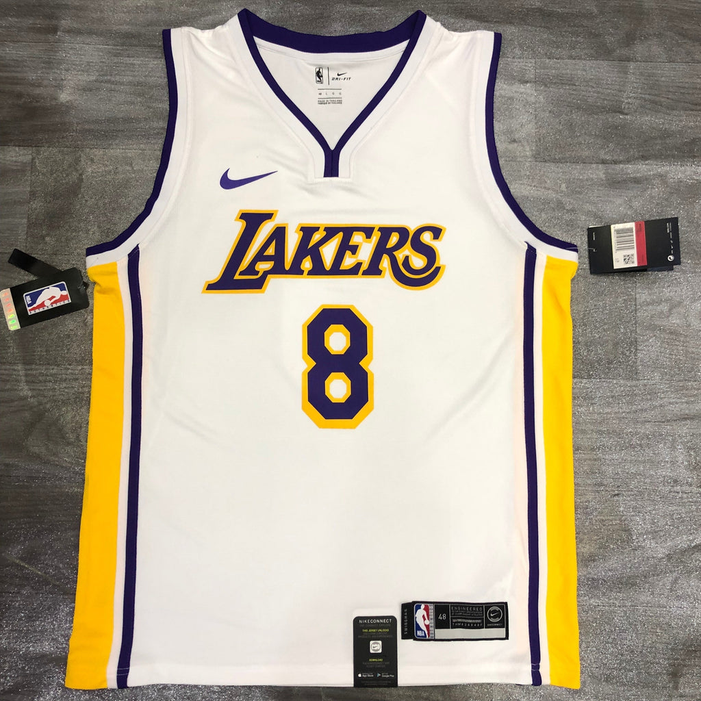 Maillot Los Angeles Lakers Association Edition Col V - Blanc