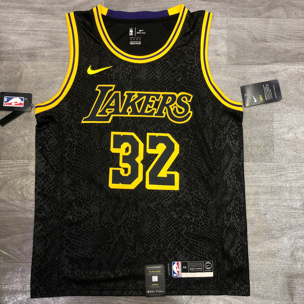 Maillot Los Angeles Lakers City Edition Black Mamba - Noir et or