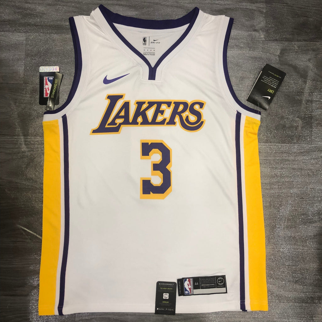 Maillot Los Angeles Lakers Association Edition Col V - Blanc