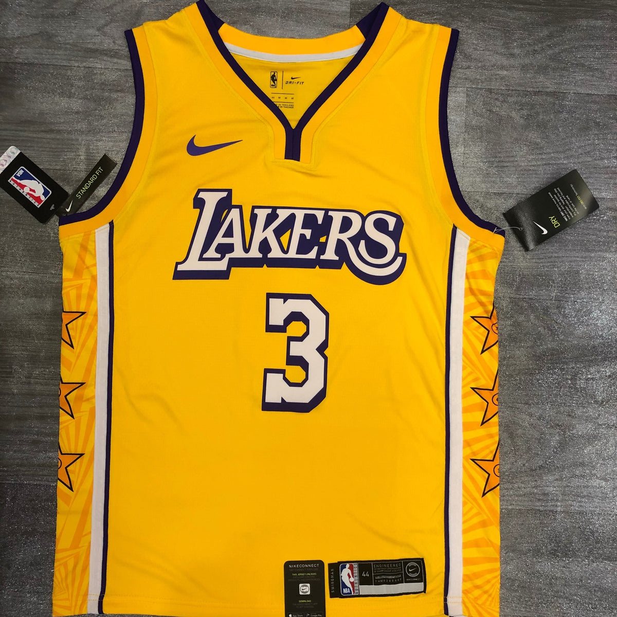 Maillot Los Angeles Lakers City Edition 2019-20 Shaquille O'Neal - Or