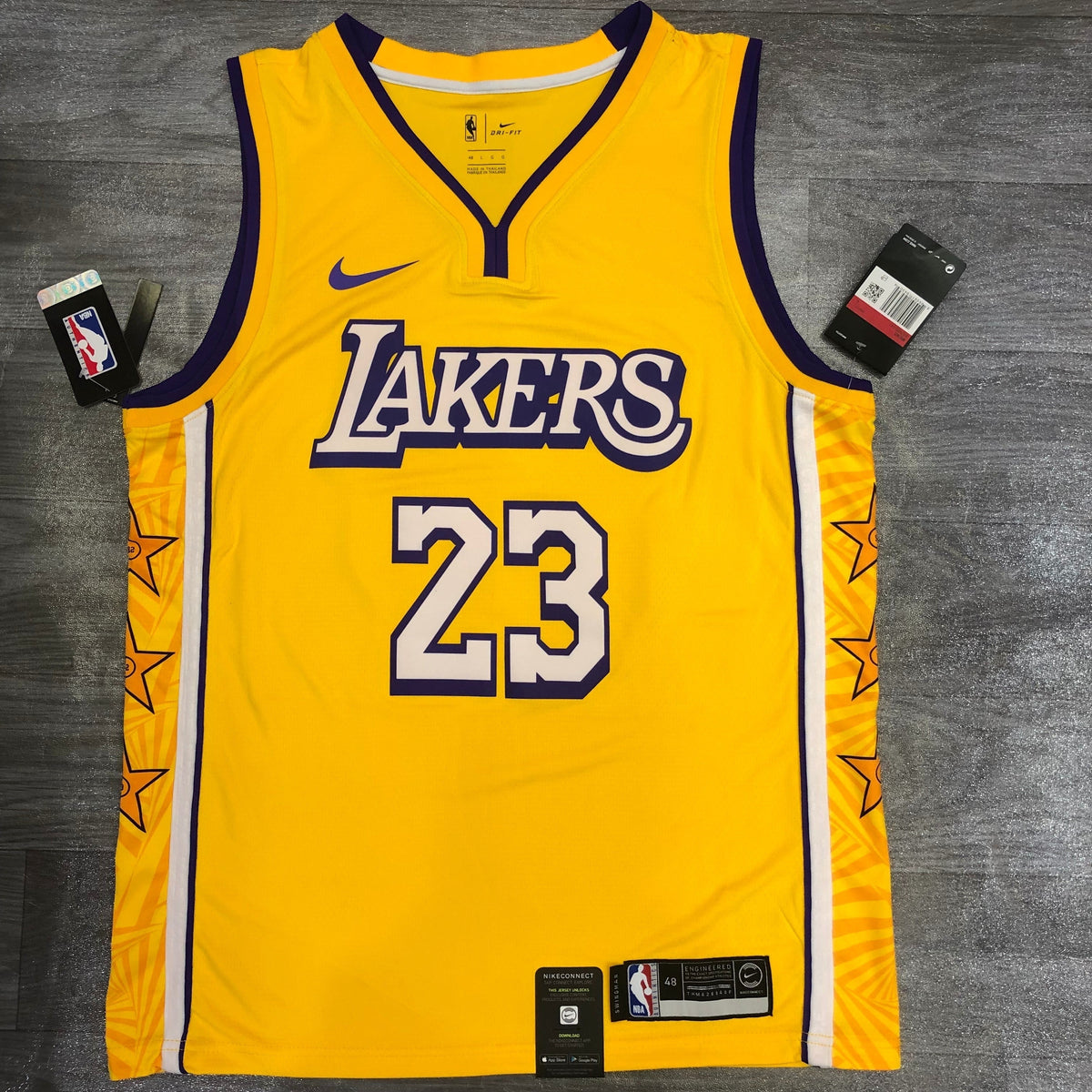 Maillot Los Angeles Lakers City Edition 2019-20 Shaquille O'Neal - Or