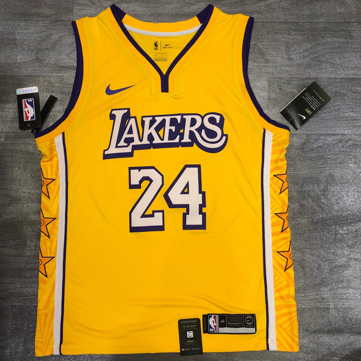 Maillot Los Angeles Lakers City Edition 2019-20 Shaquille O'Neal - Or