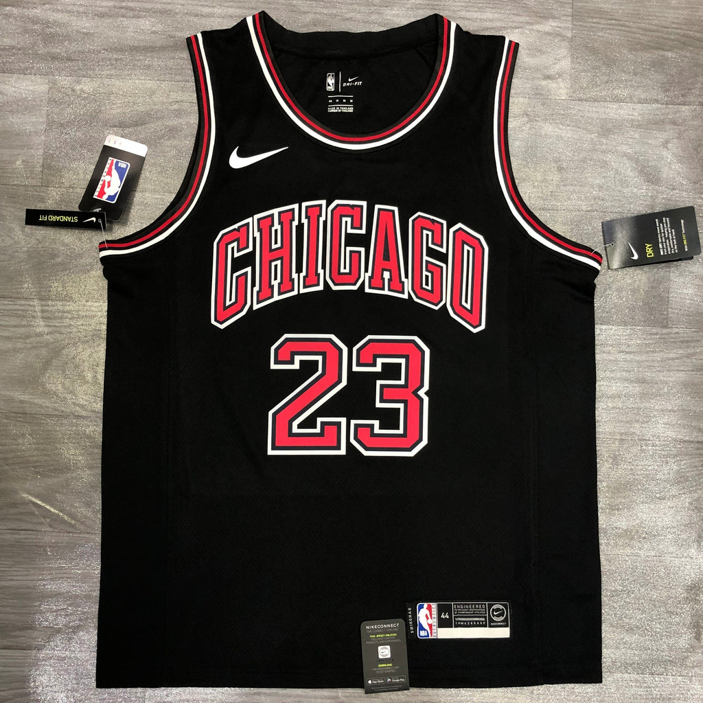 Maillot Chicago Bulls Statement Edition Retro - Noir