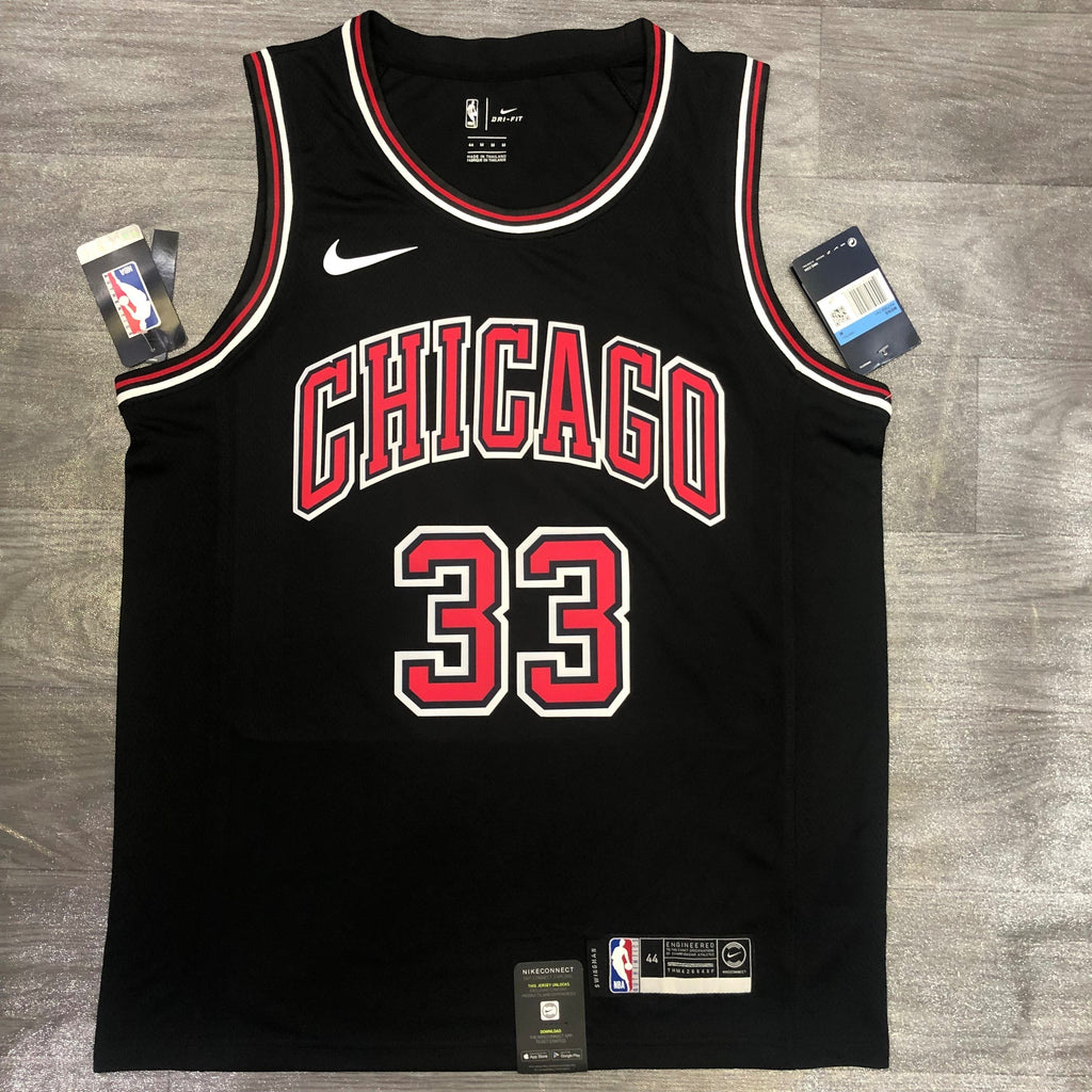 Maillot Chicago Bulls Statement Edition Retro - Noir