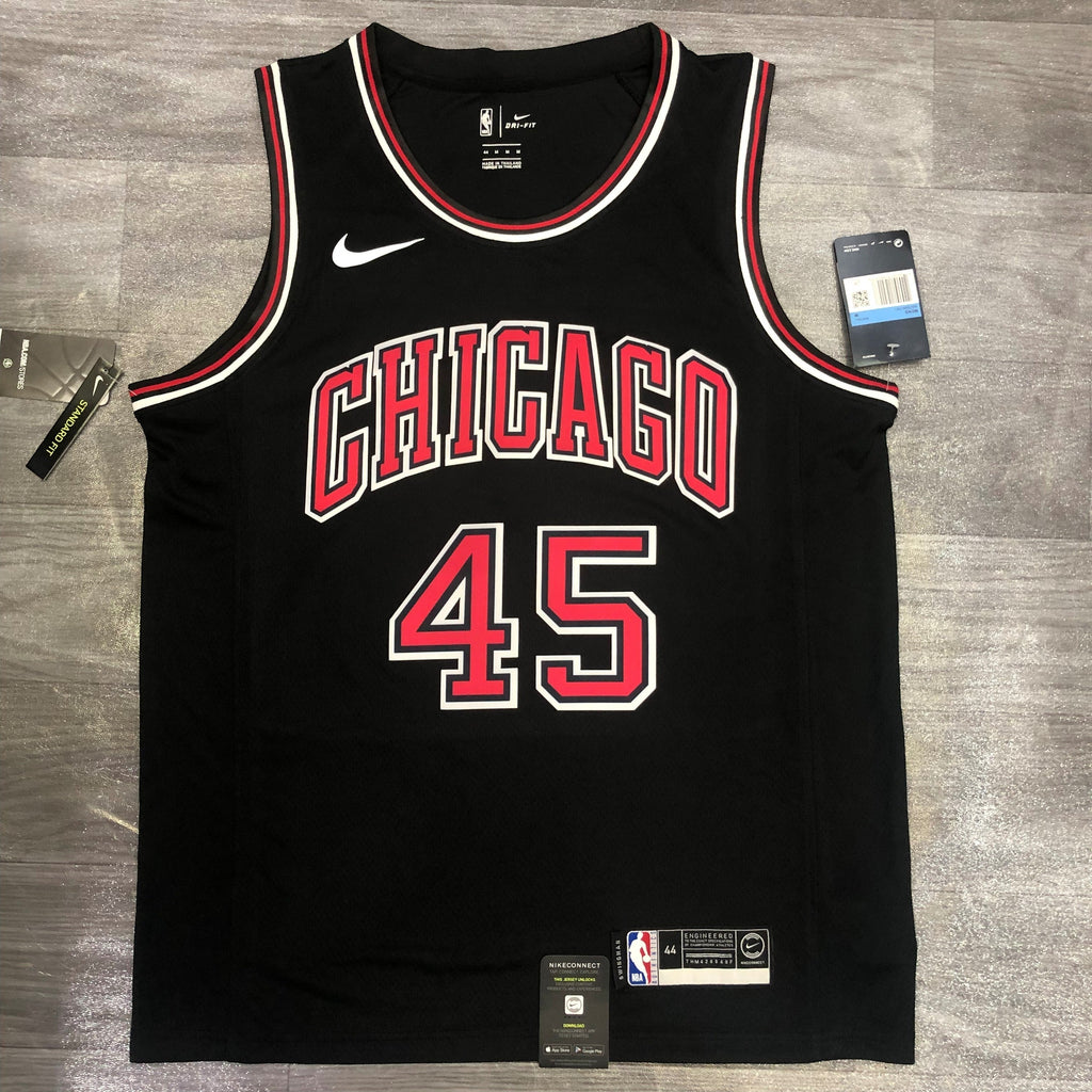 Maillot Chicago Bulls Statement Edition Retro - Noir