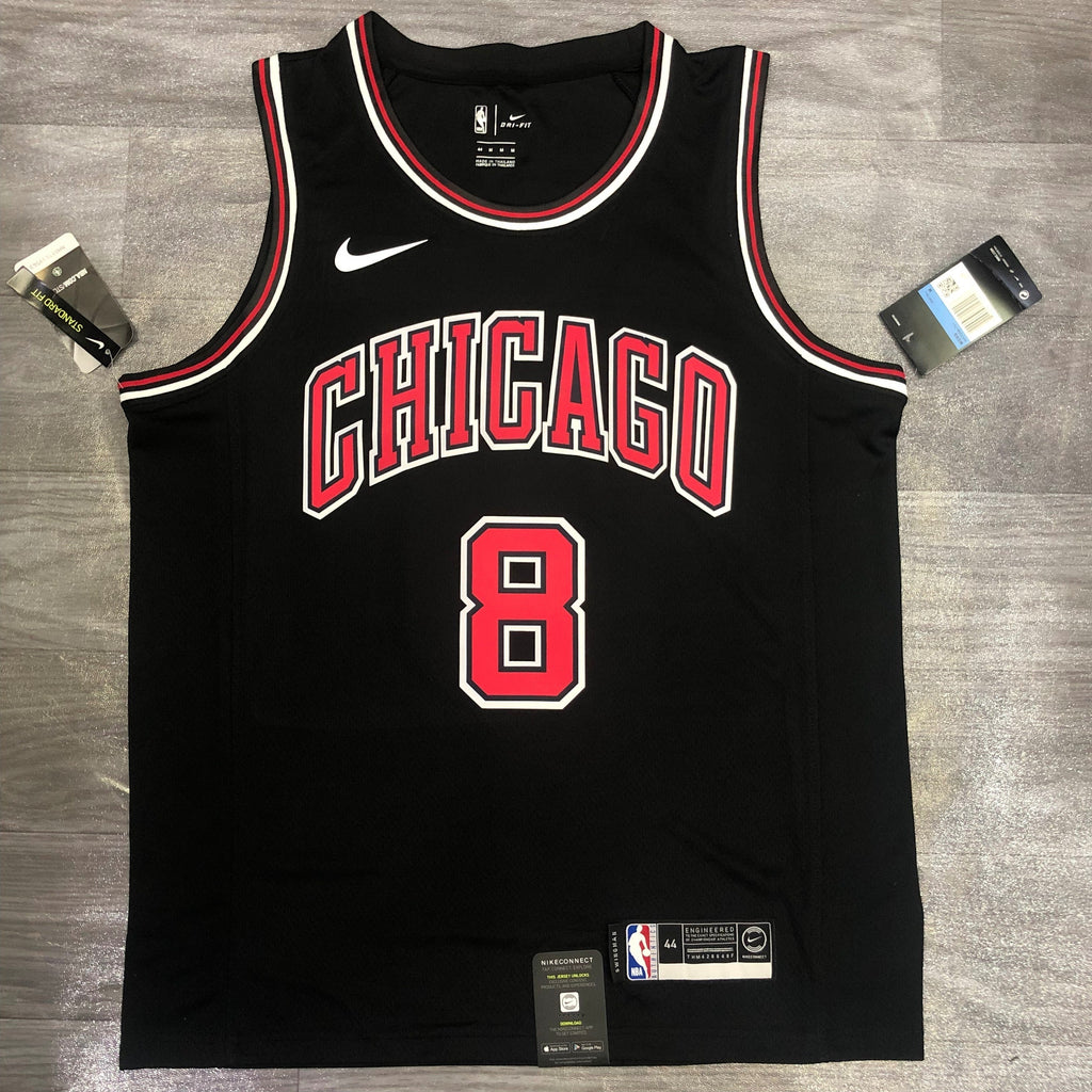 Maillot Chicago Bulls Statement Edition Retro - Noir
