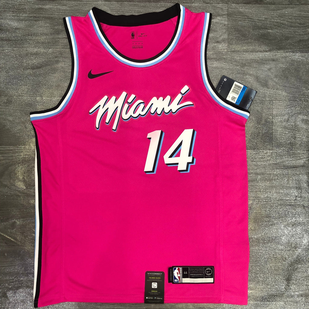 Maillot Miami Heat Earned Edition 2018-19 Sunset Vice - Rose