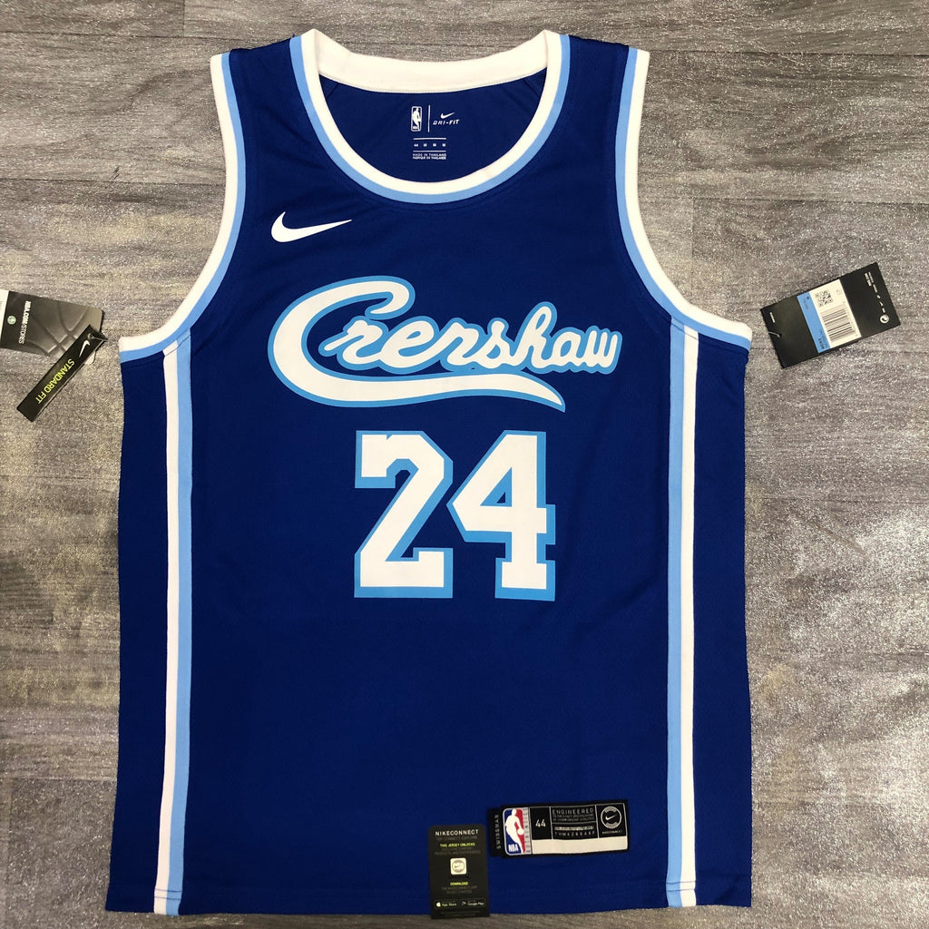 Maillot Los Angeles Lakers Edition Crenshaw - Bleu et blanc