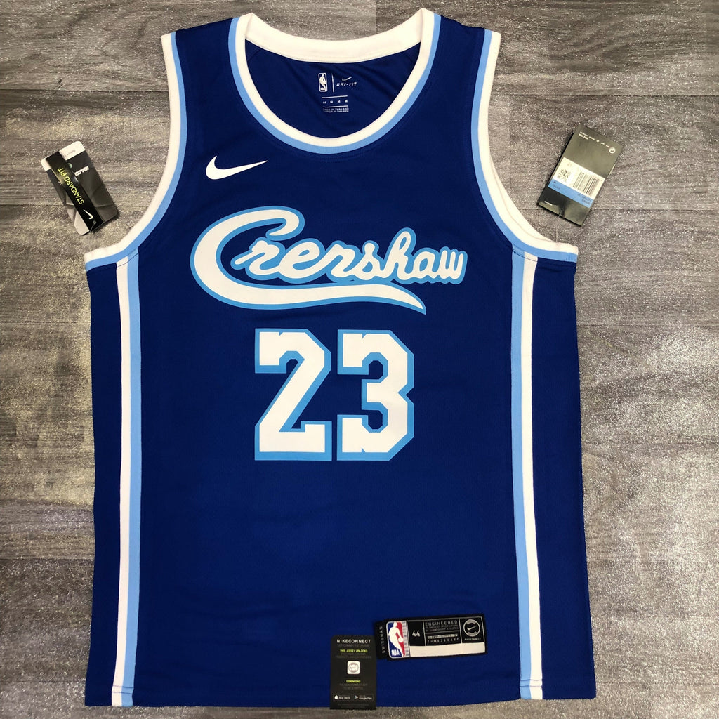 Maillot Los Angeles Lakers Edition Crenshaw - Bleu et blanc