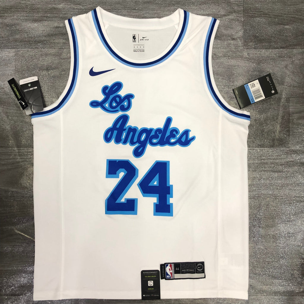 Maillot Los Angeles Lakers Edition Los Angeles - Blanc et bleu