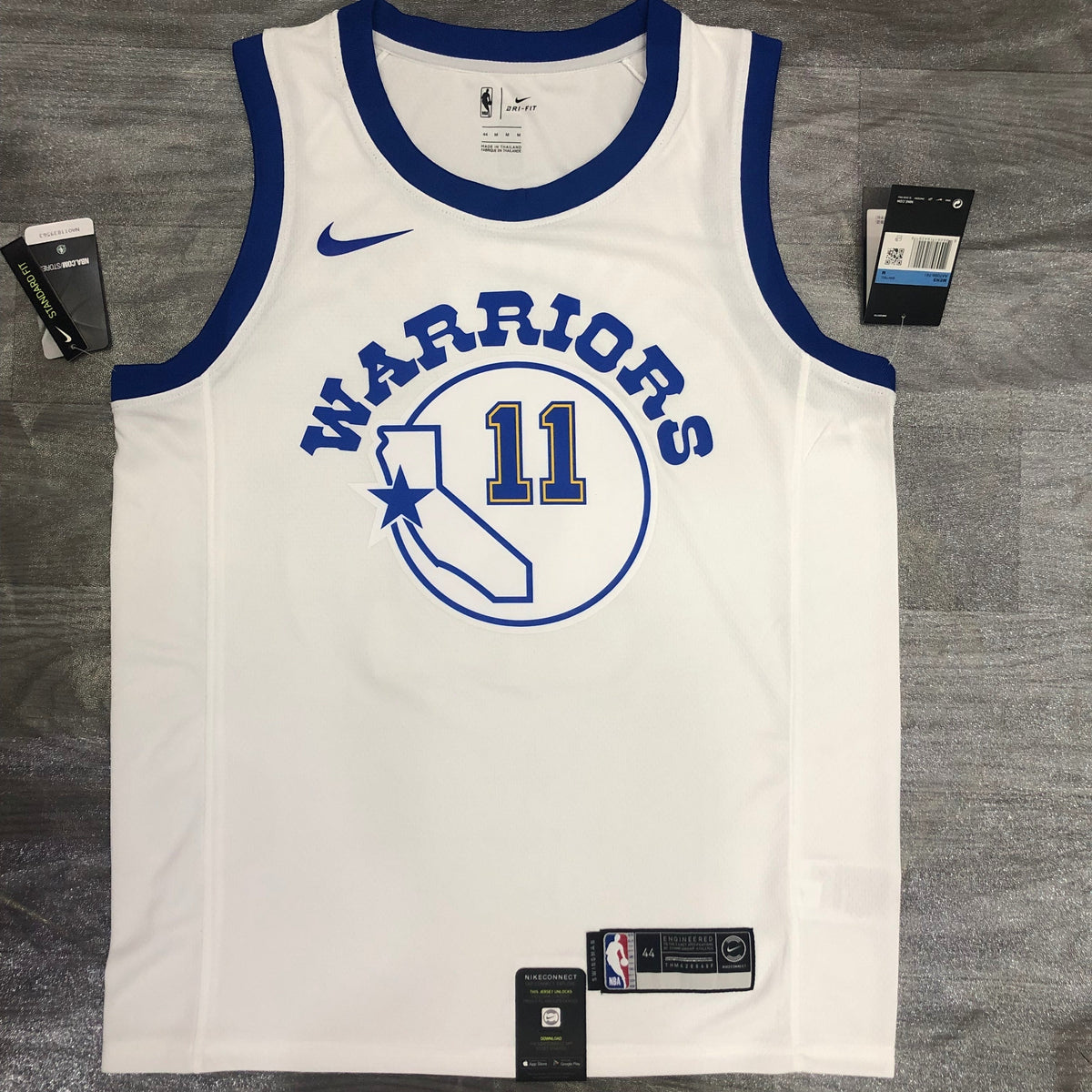 Maillot Golden State Warriors Hardwood Classics California - Blanc