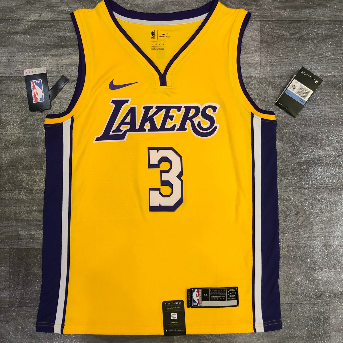 Maillot Los Angeles Lakers Icon Edition Col V - Or