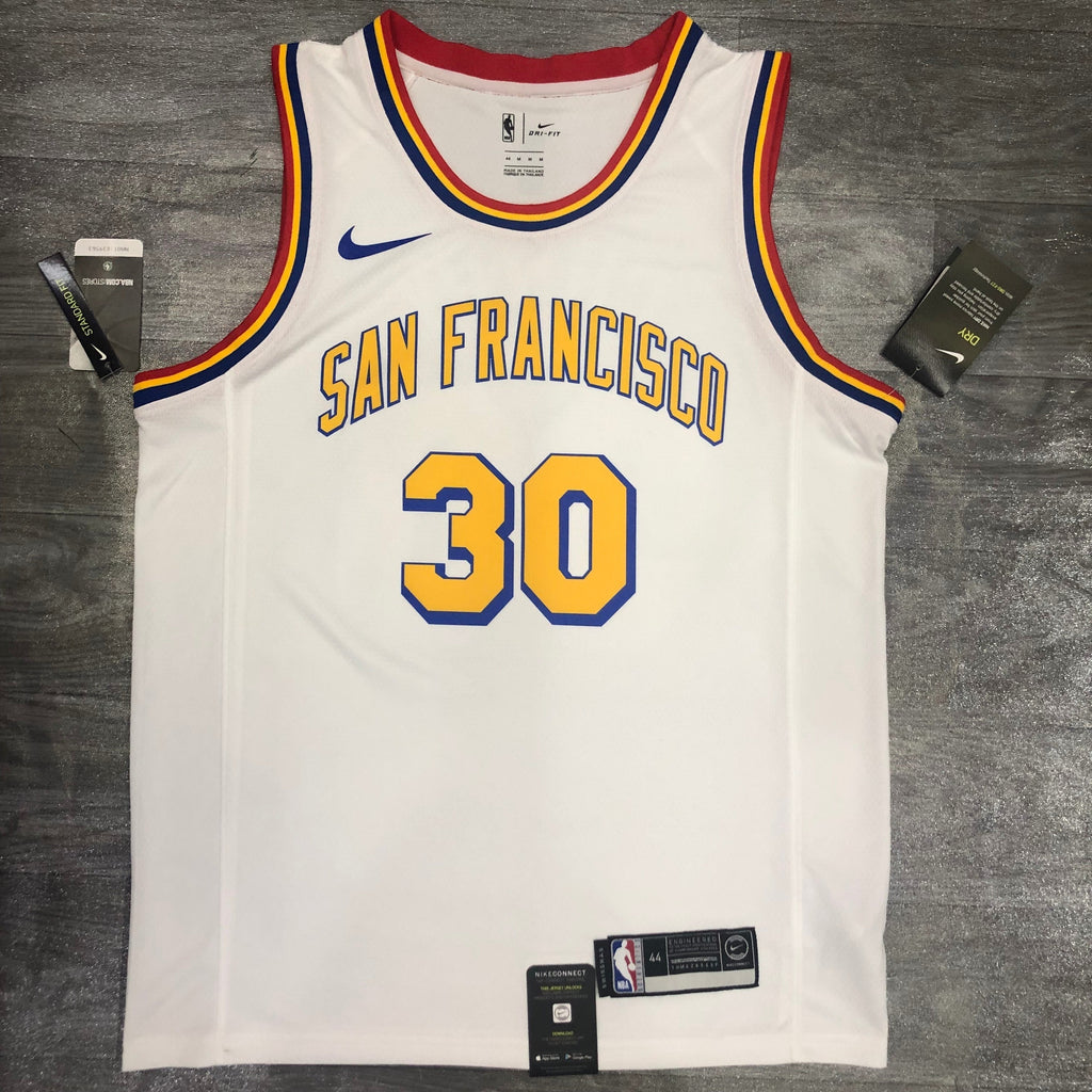 Maillot Golden State Warriors Classic Edition 2019-20 San Francisco - Blanc