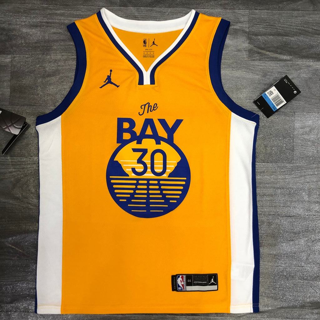 Maillot Golden State Warriors Statement Edition The Bay - Jaune