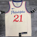 Maillot Philadelphia 76ers City Edition 2019-20 Liberty Bell - Creme