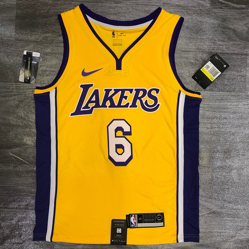 Maillot Los Angeles Lakers Icon Edition Col V - Or