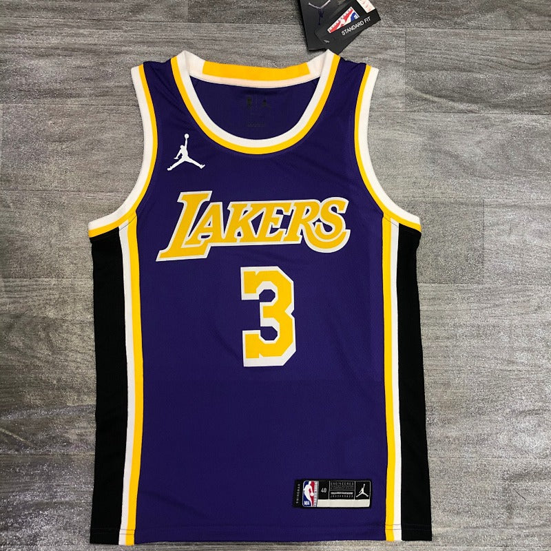 Maillot Los Angeles Lakers Statement Edition 2020-21 - Violet et or