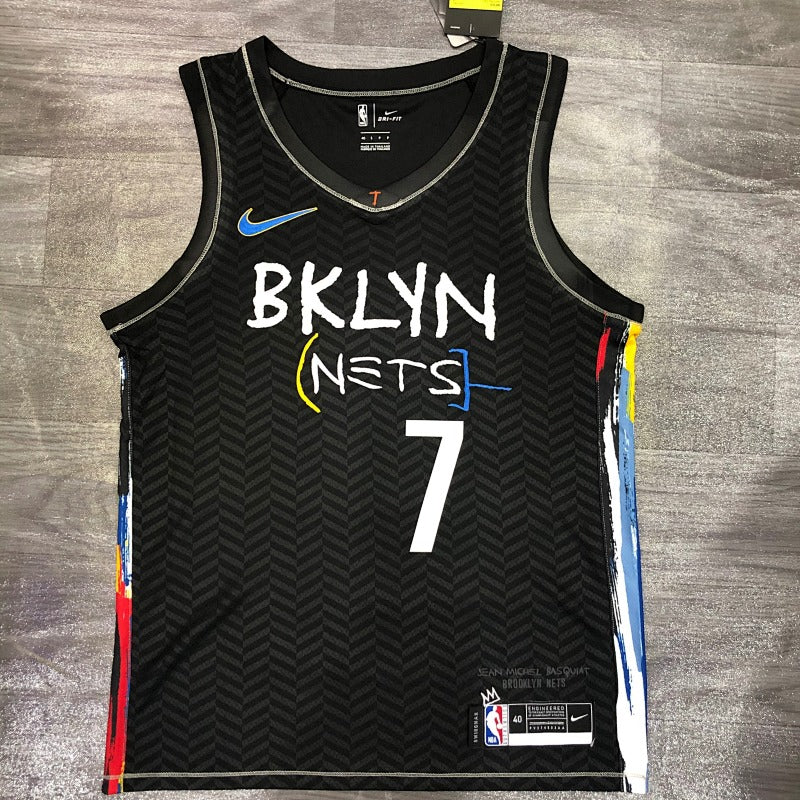 Maillot Brooklyn Nets City Edition 2020-21 Basquiat - Noir