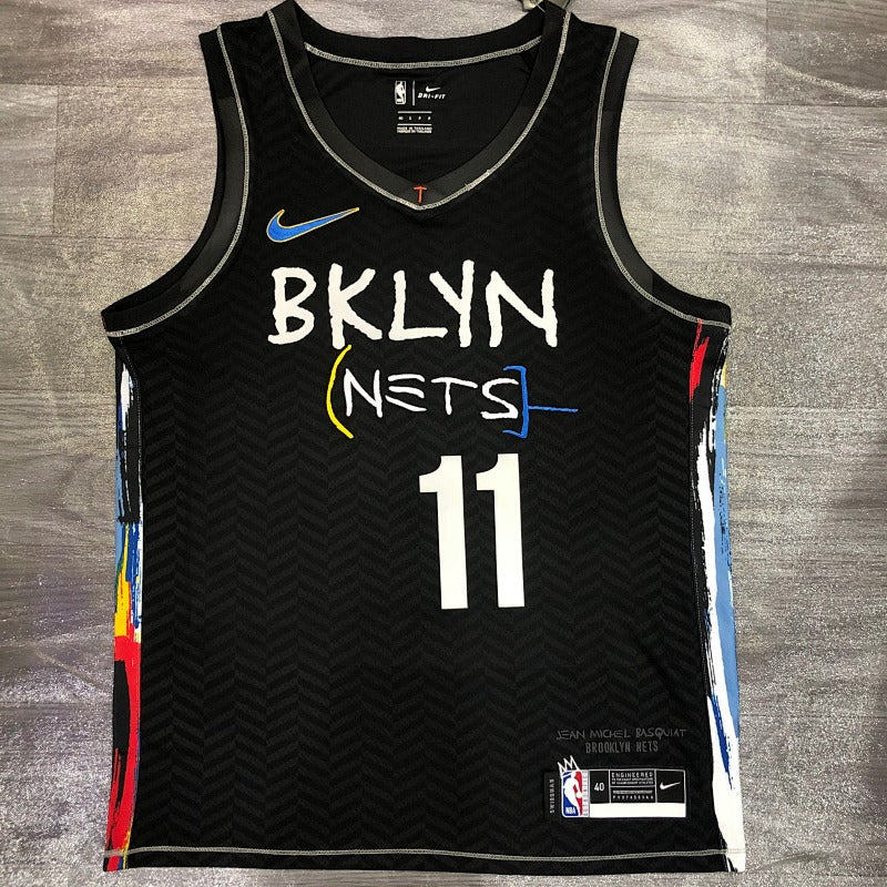 Maillot Brooklyn Nets City Edition 2020-21 Basquiat - Noir