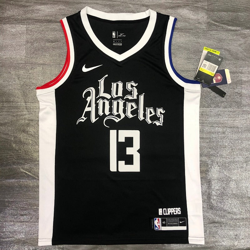 Maillot Los Angeles Clippers City Edition 2020-21 Los Angeles - Noir
