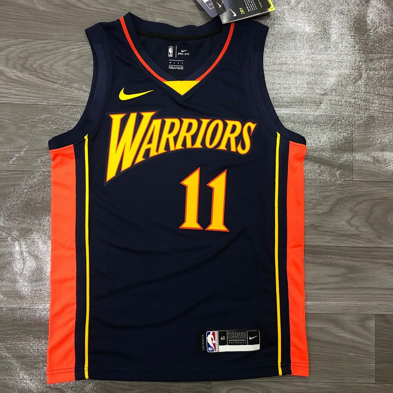 Maillot Golden State Warriors Hardwood Classics - Bleu marine