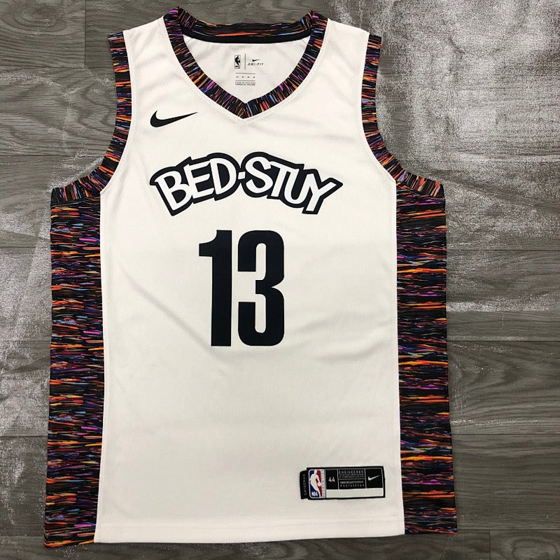Maillot Brooklyn Nets City Edition 2019-20 Bed-Stuy - Blanc