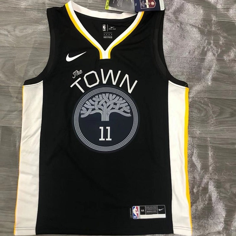 Maillot Golden State Warriors City Edition 2018-19 The Town - Noir