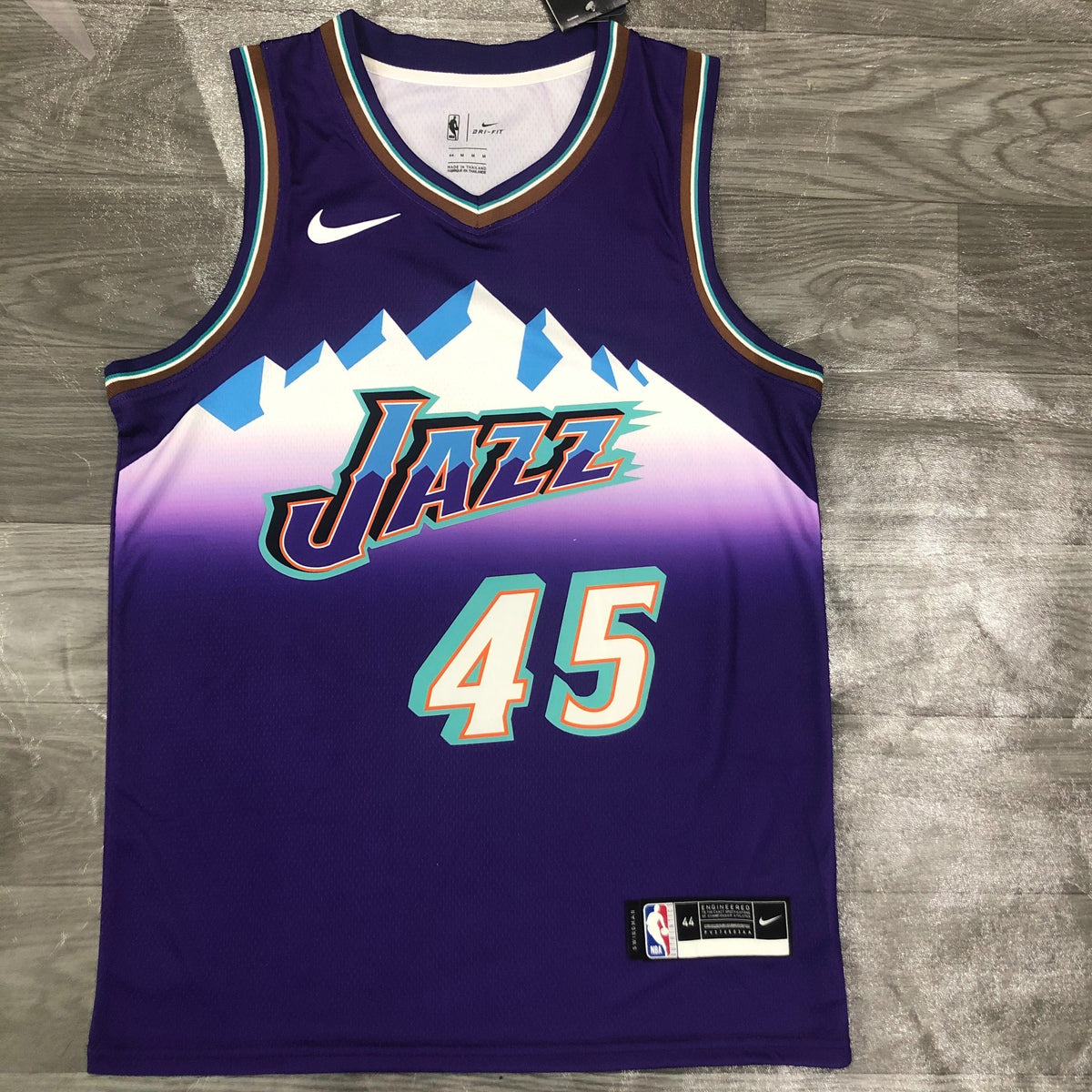 Maillot Utah Jazz Classic Edition Purple Mountain - Violet