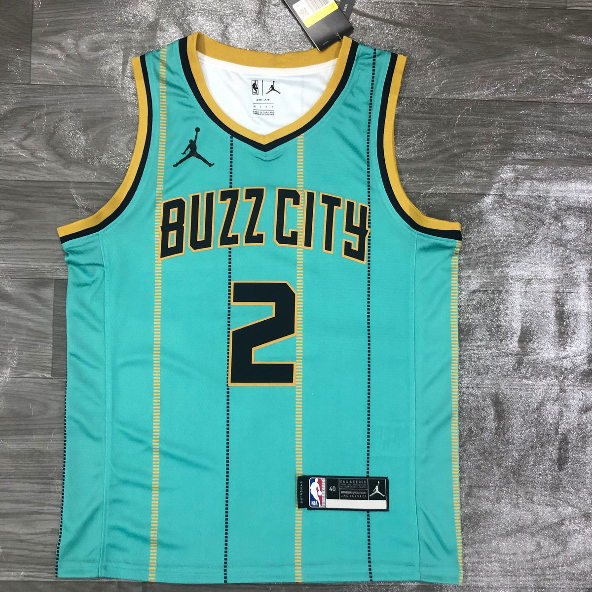Maillot Charlotte Hornets City Edition 2020-21 Mint - Vert menthe