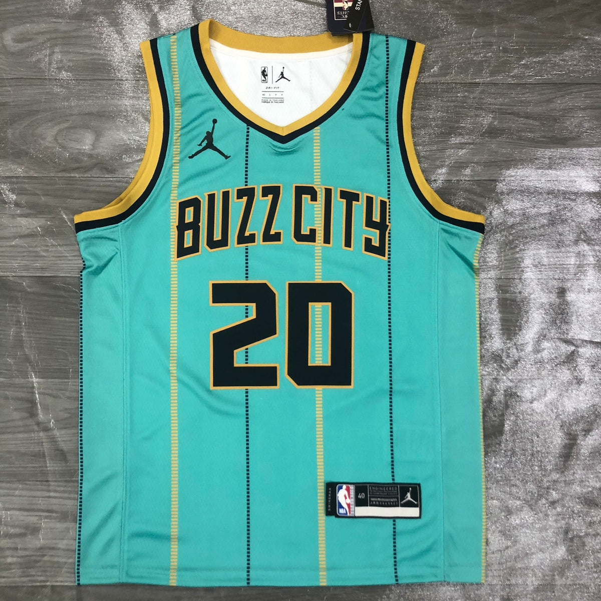Maillot Charlotte Hornets City Edition 2020-21 Mint - Vert menthe